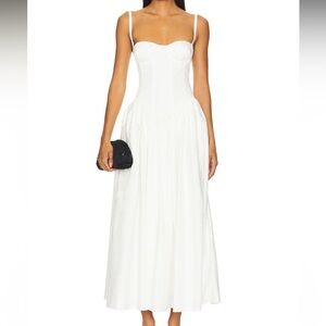 Tularosa White Maxi Dress